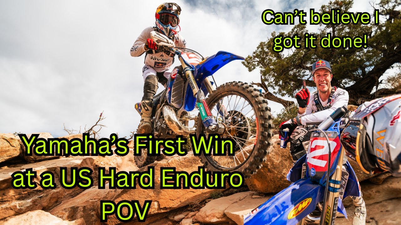 Goaty Getting Yamaha Their First Hard Enduro Win!