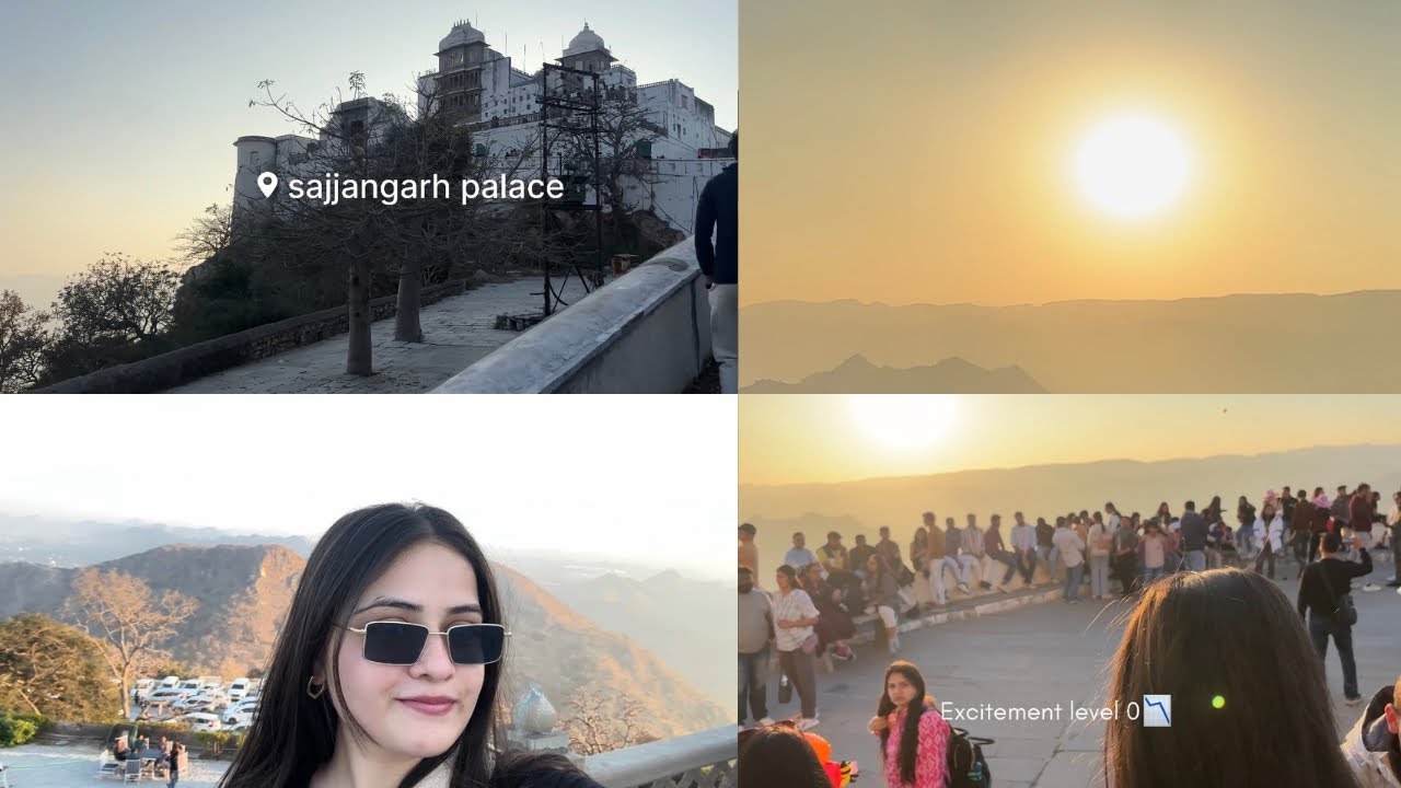 2 Minutes at Sajjangarh | Sunset Hits Different ☀️♥️
