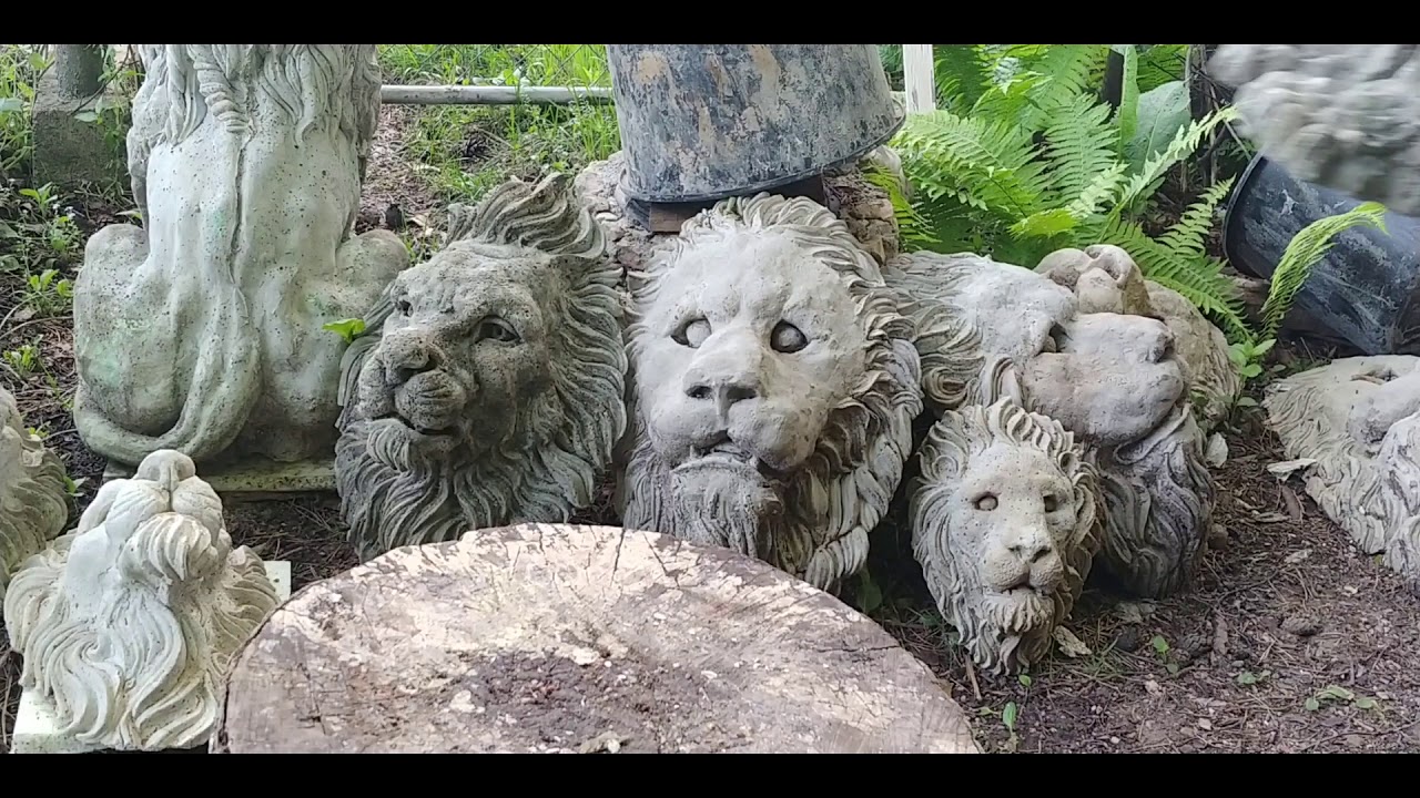 Sculpting Lion/ casting mould/ concrete statue