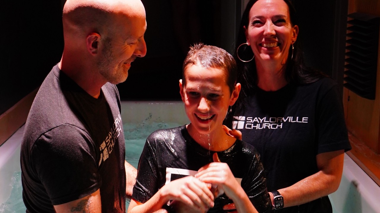 Braxton Porter's Baptism