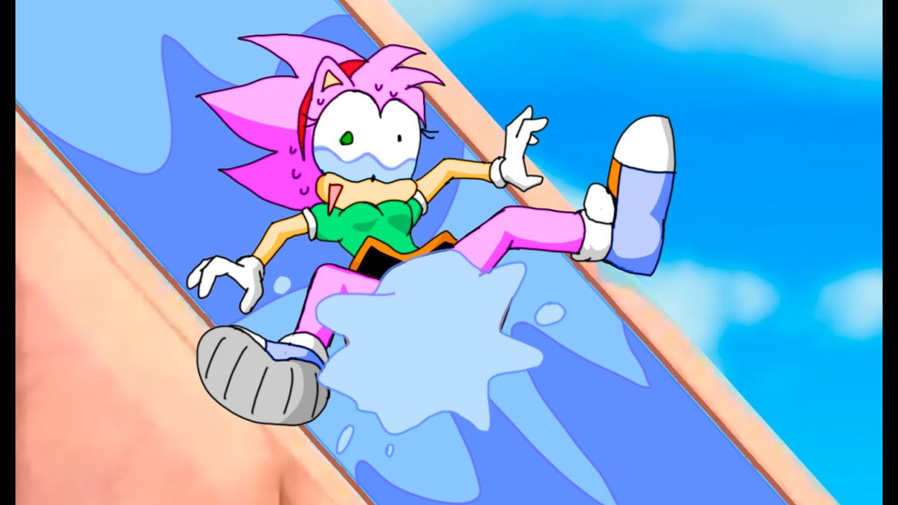Don't wear a SKIRT in a Sonic Game! 
