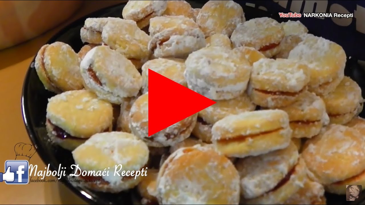 Recept domaće VANILICE (Kako spremiti sitne kolače) kolači