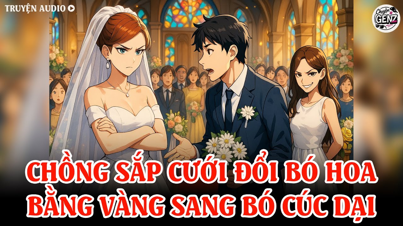Truyện audio | Chồng sắp cưới đổi bó hoa bằng vàng sang bó cúc dại| Chuyện GenZ Audio