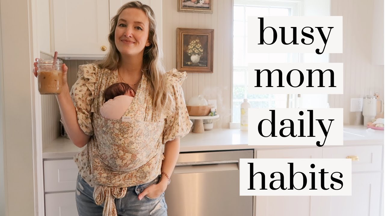 6 life changing habits for energy, mood, productivity (busy mom of 4)