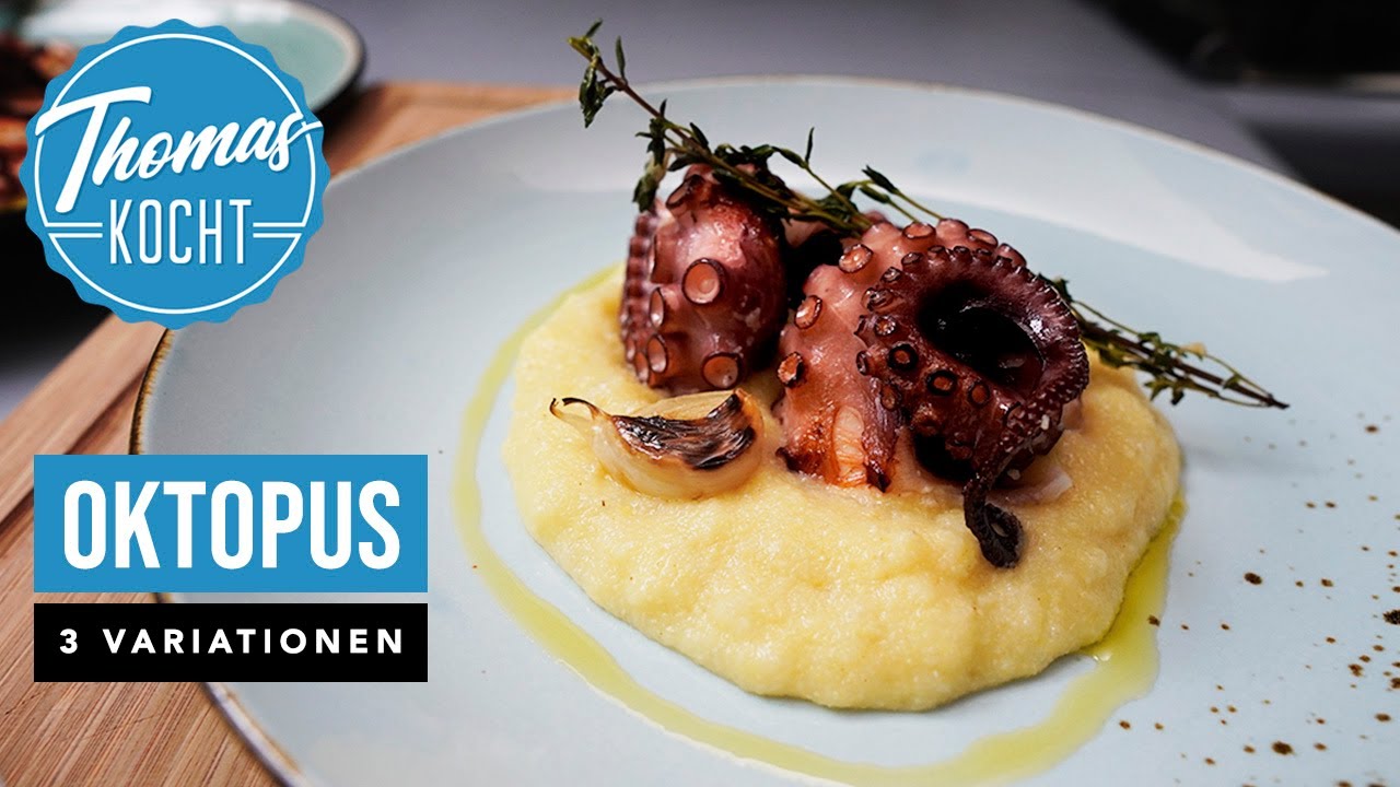 Tintenfisch perfekt zubereiten - 3 einfache Rezepte für Oktopus