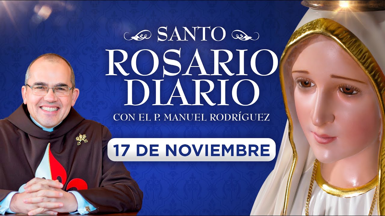Santo Rosario Diario | Lunes 17 de noviembre - Misterios gozosos #rosario