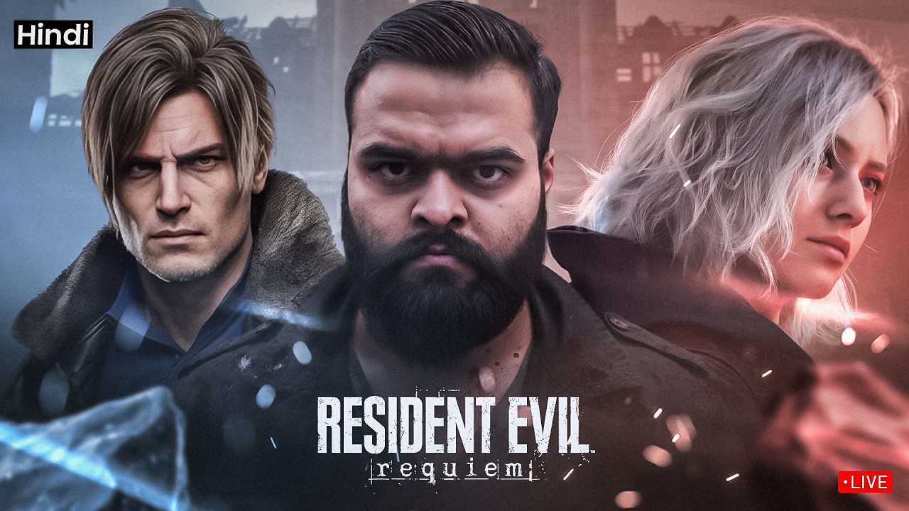 🔴LIVE - Reviewing Resident Evil Story Before RE 9 Livestream Tomorrow! | Sub Goal: 1500 (Hindi)