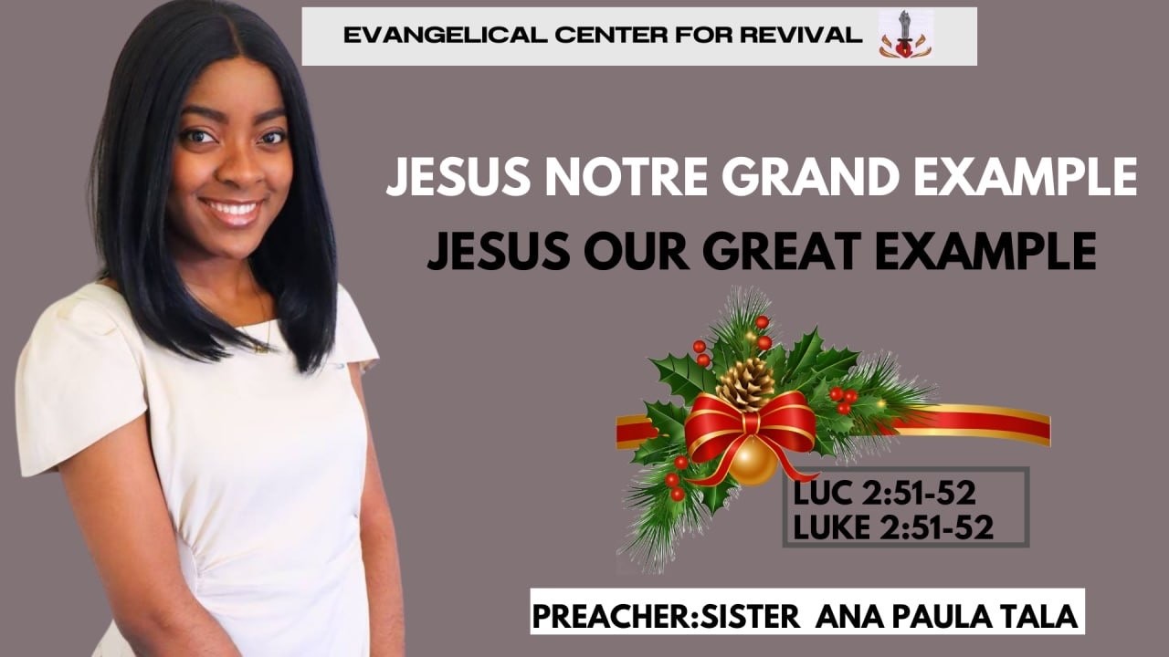 JESUS OUR GREAT EXAMPLE
