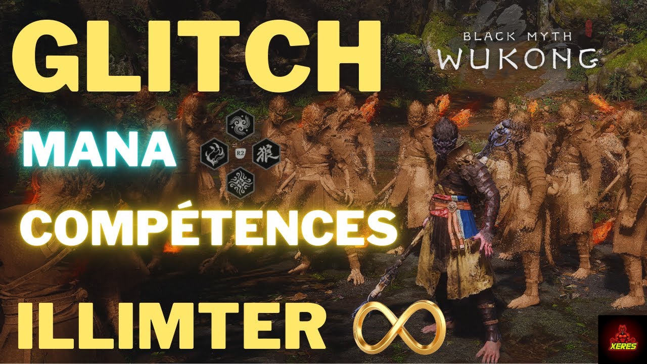 glitch BLACK MYTH WUKONG compétences/mana illimiter 2.0 🐒(patch)