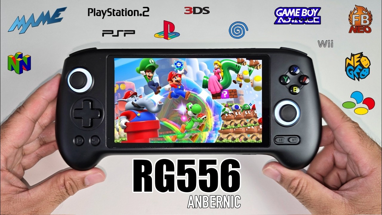 Обзор Anbernic RG556 — САМЫЙ МОЩНЫЙ Android-коммуникатор от Anbernic — хорош ли он?