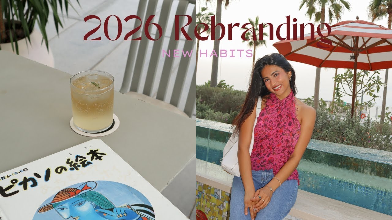 نتجهز للسنة الجديدة  rebranding myself for the new year