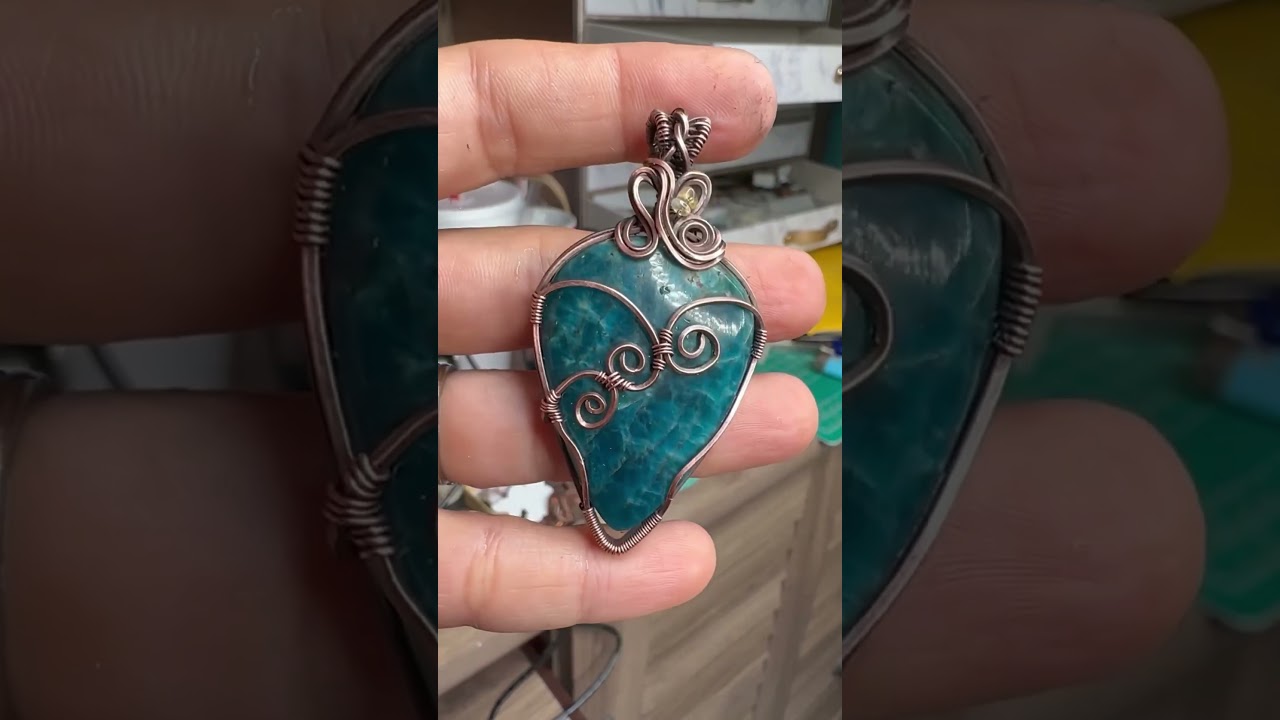 #wirework #wireart #art #wirejewelry #handmade #myhandmade #jewelrymaking #tipsandtricks #crystal
