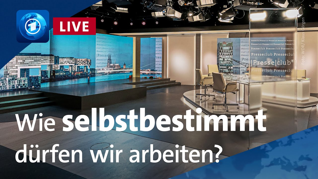 Recht auf Teilzeit: Wie selbstbestimmt dürfen wir arbeiten? | ARD-Presseclub