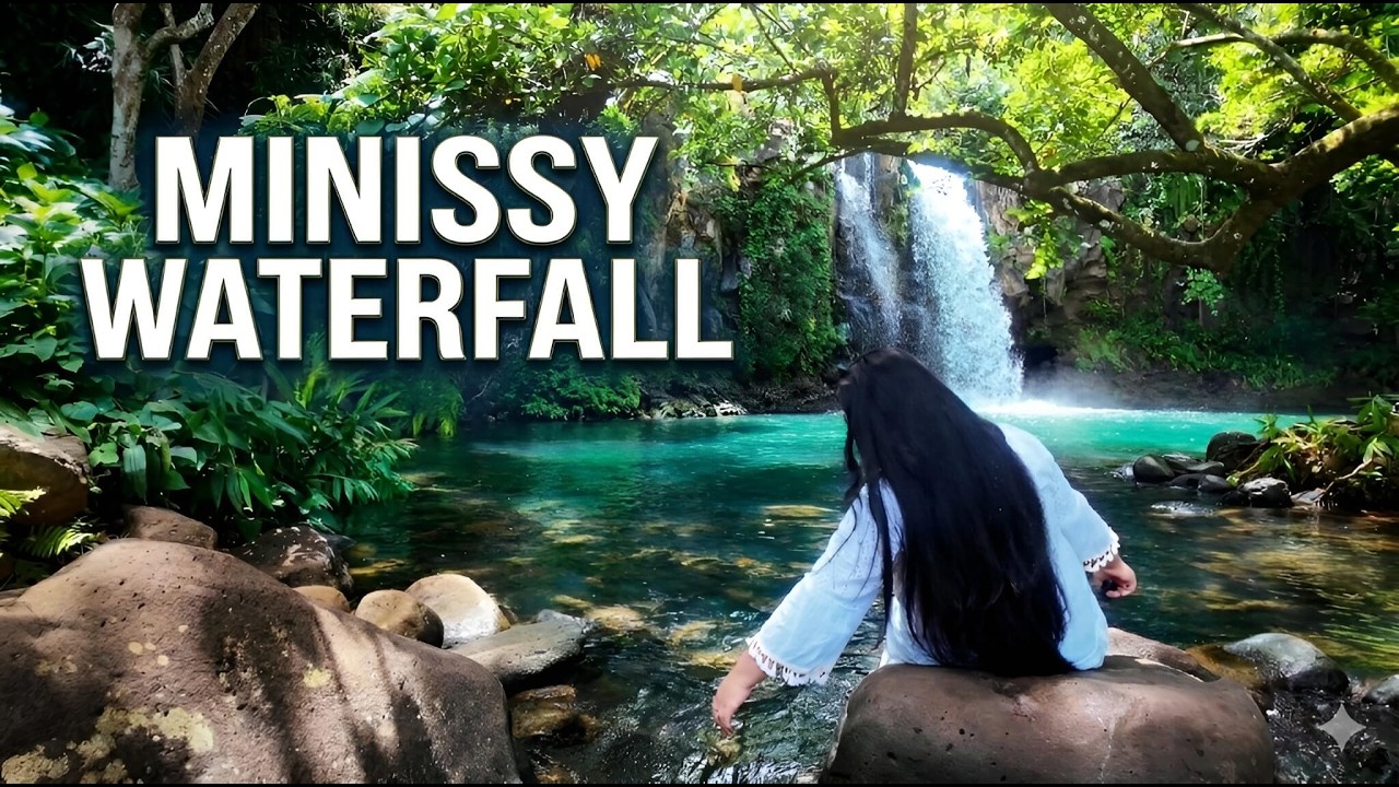 This Secret Waterfall in Mauritius Will Blow Your Mind! | Cinematic Travel Vlog | Minissy Waterfall