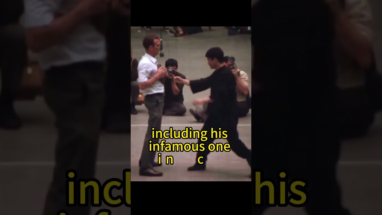 When Joe Lewis Tries To Teach Bruce Lee Karate #brucelee