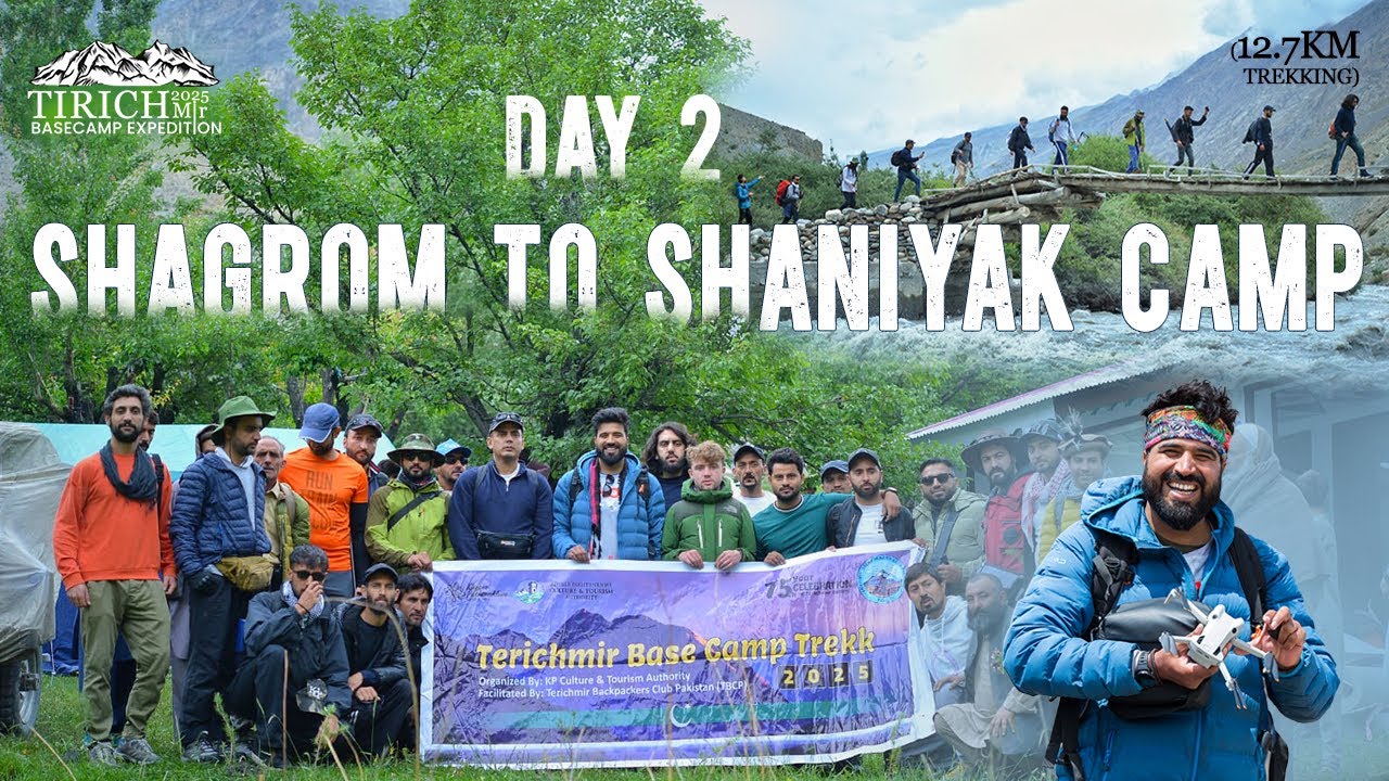 Tirich Mir Basecamp Expedition 2025 | Day 2 Shagrom to Shaniyak Campsite | Story 52 Ammar Biker