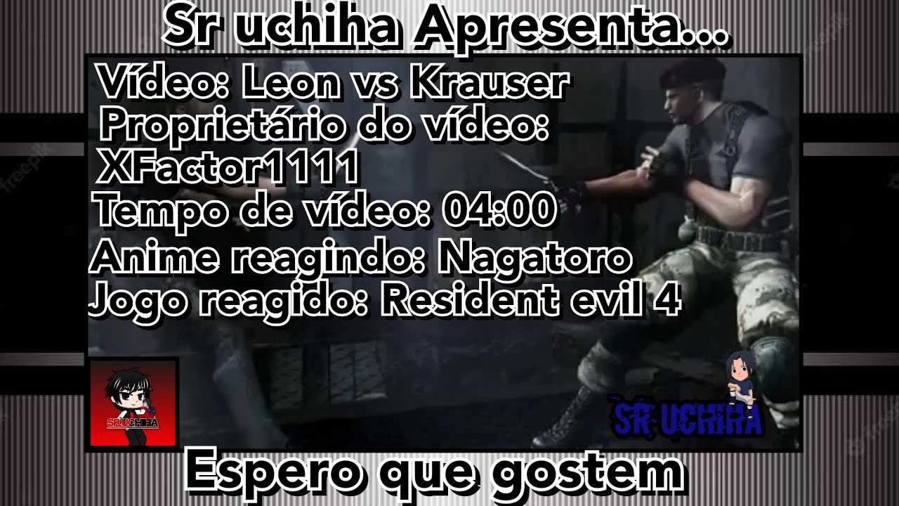 Nagatoro reagindo a Leon vs Krauser