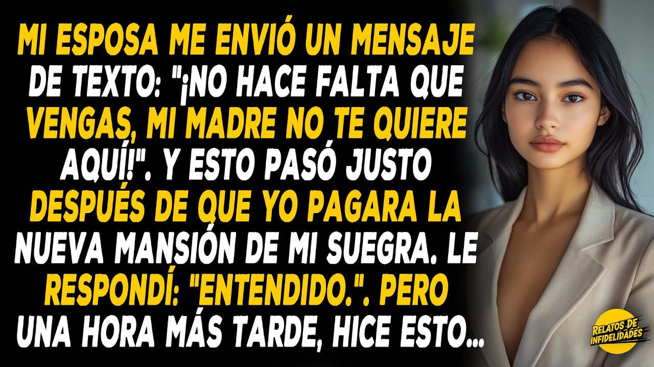 Mi Esposa Me Envió Un Mensaje De Texto: 