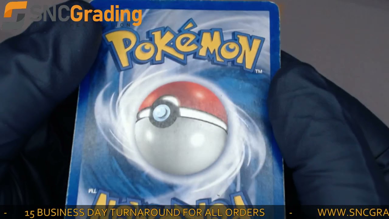SNC Grading: 2000 Pok&eacute;mon Base Set 2 Venusaur #18 Holo Card Review (1620758924924)