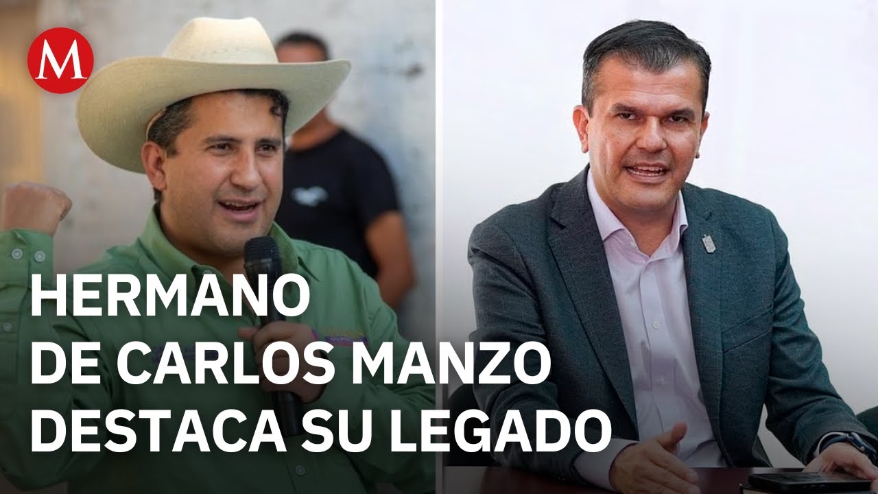 Juan Manzo: El legado de mi hermano Carlos debe continuar, pero siempre de manera pac&iacute;fica