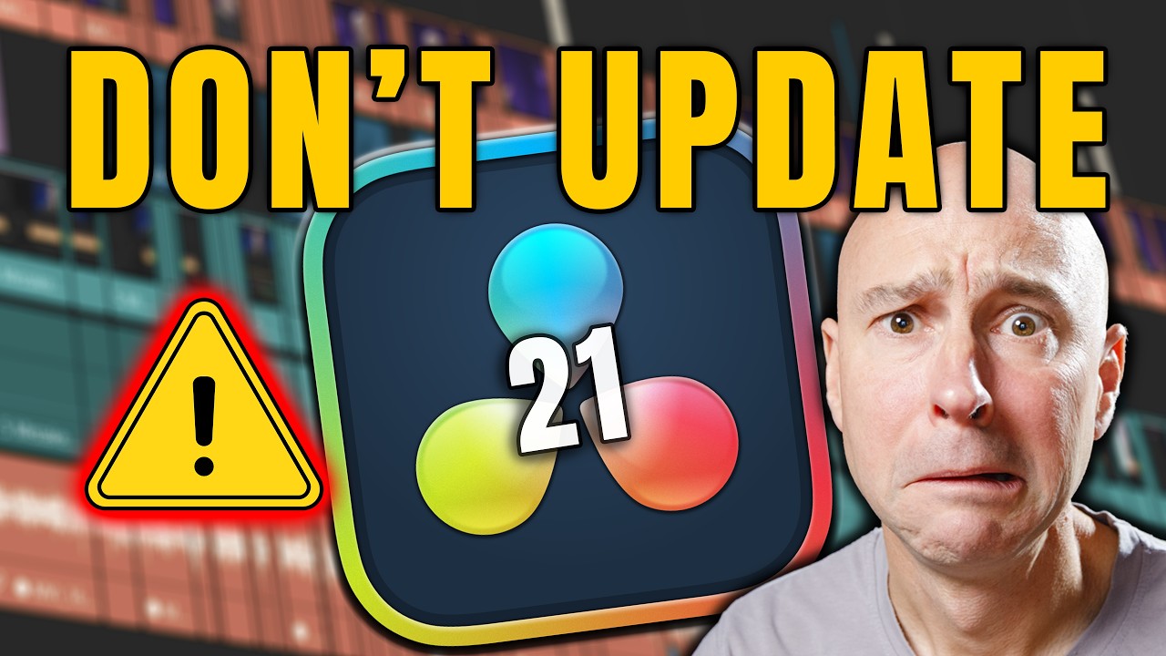 Do THIS Before Updating DaVinci Resolve (Don&rsquo;t Lose Your Projects)