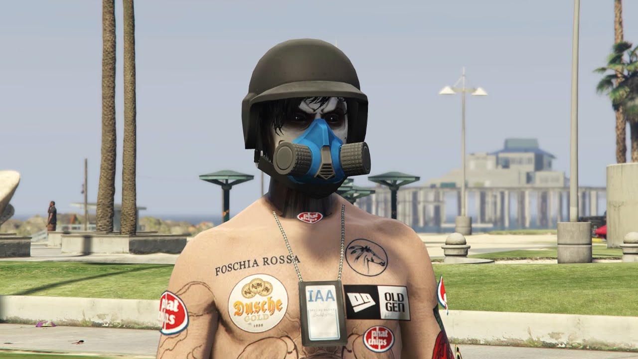 GTA5 Online I Modded Colored Rebreather Glitch (2 Console) PATCH 1.51
