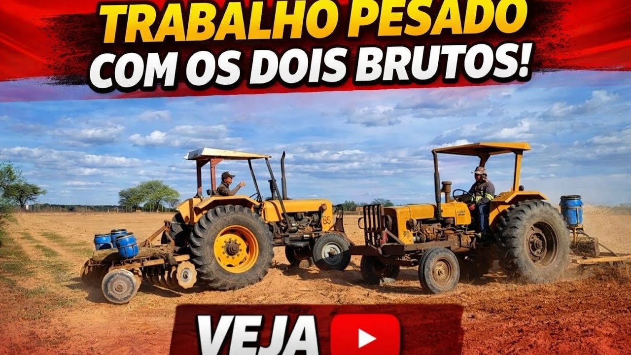 MAIS UM DIA DE TRABALHO PESADO 🔥🔥🚜