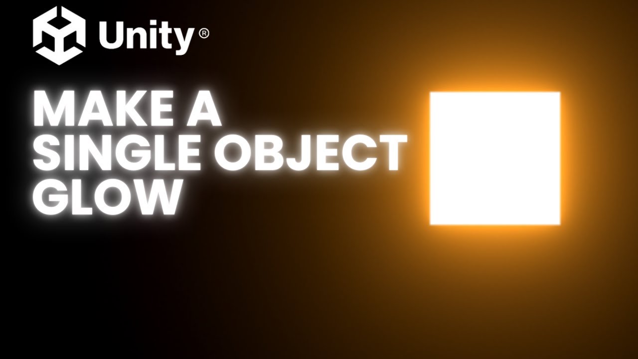 How to Make a Single Object Glow in Unity – Shader Graph Tutorial ( 2025 )