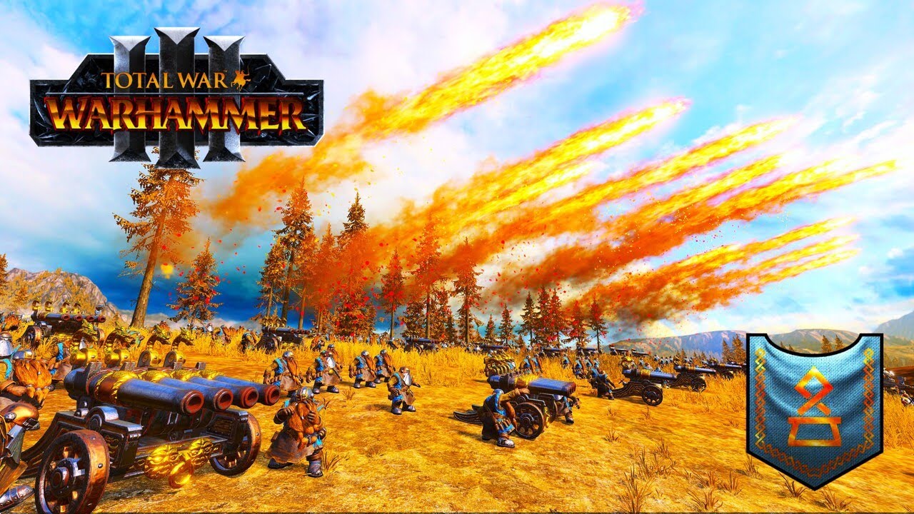 POWER OF ARTILLERY | DWARVES VS NORSCA - Total War WARHAMMER 3 | FIRESupport | 4K