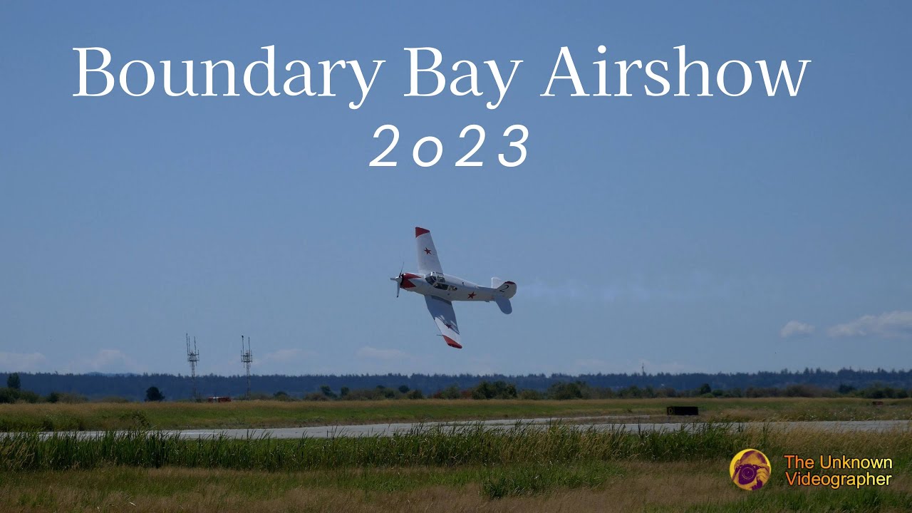 Boundary Bay Airshow 2023 | Ross Granley: Yak 18T | 4K