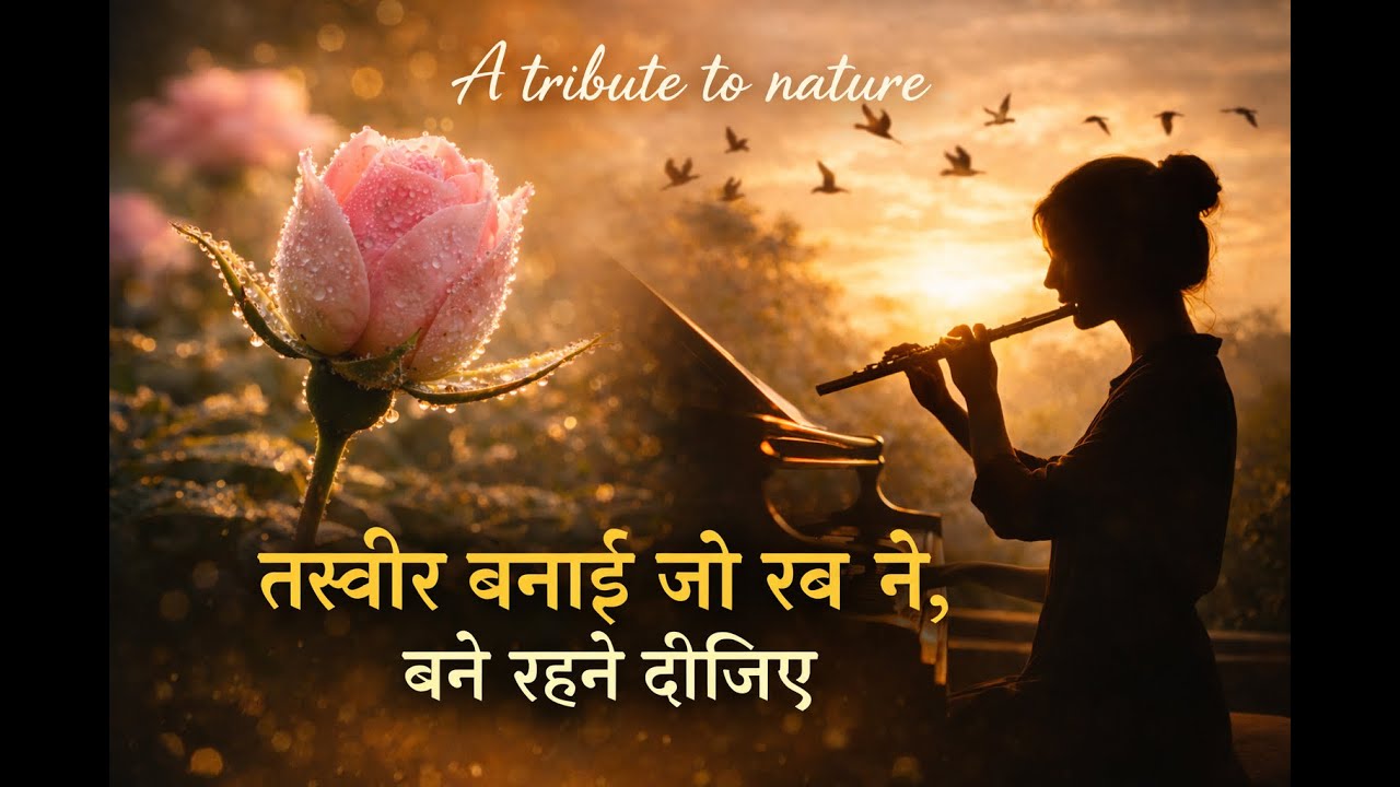 तस्वीर बनाई जो रब ने | A Tribute to Nature 🌿 | Hindi Poetic Song | Environmental Message