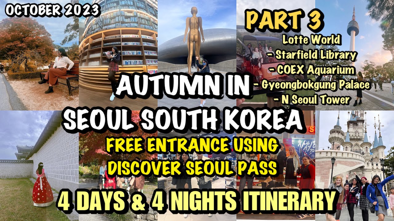 Discover Seoul Pass  FREE ENTRANCE to Lotte World | COEX | N Seoul | Gyeongbokjung - KOREA P3