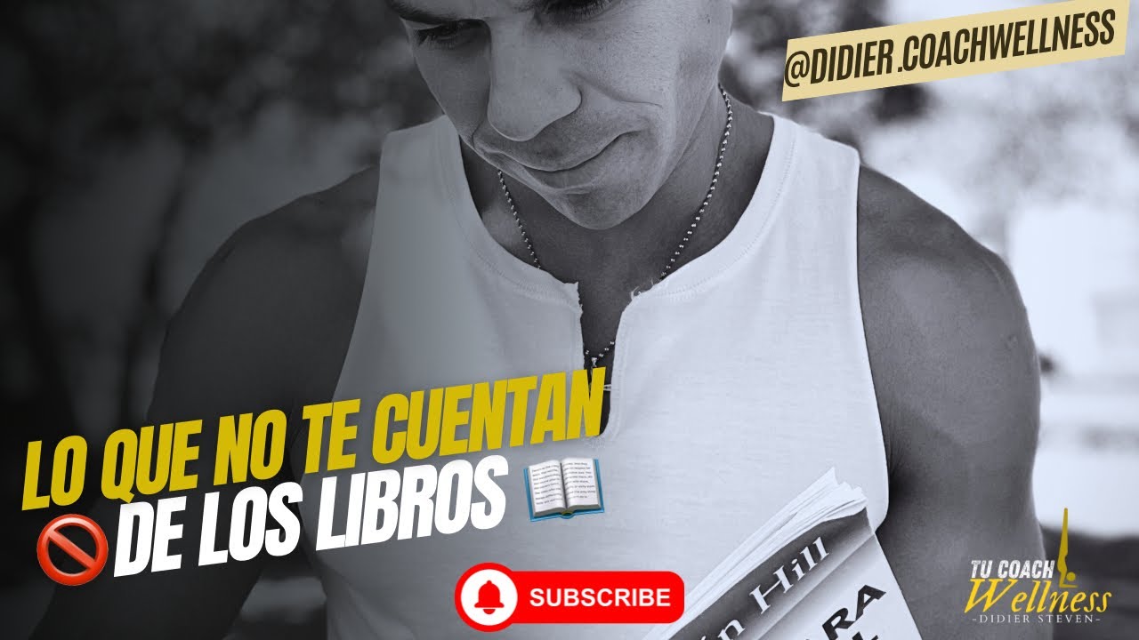 LO QUE NO TE CUENTAN DE LOS LIBROS 🚫 | #tucoachwellness #metodowellness