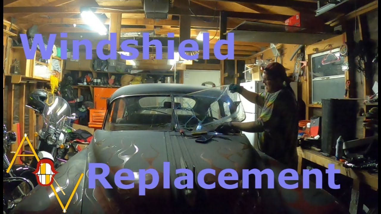 1950 Pontiac Silver Streak Windshield Replacement