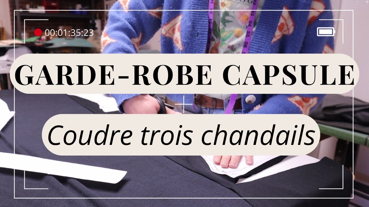 Garde robe capsule - Partie 2 - Coudre trois chandails 👚
