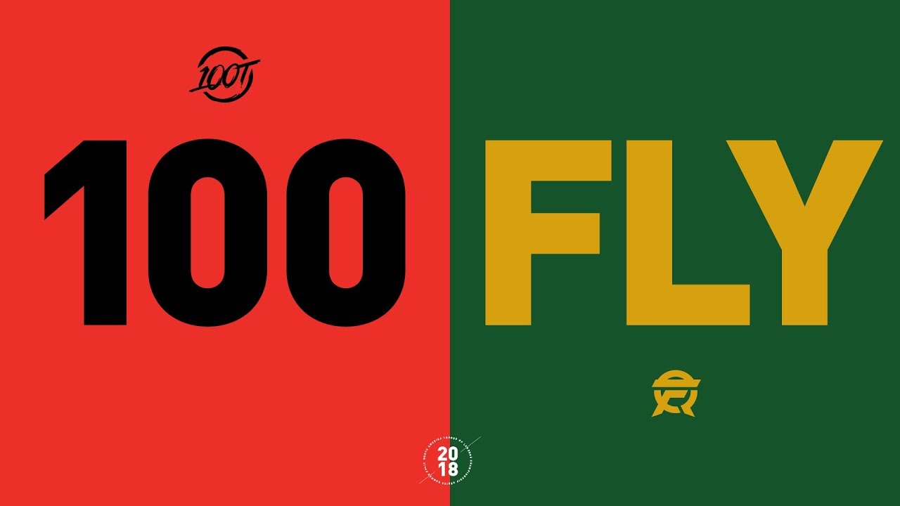 100 vs. FLY - NA LCS Tiebreaker G2 Match Highlights (Summer 2018)