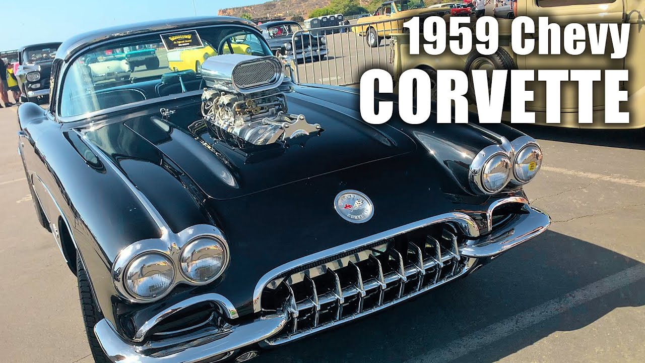 Pro Street 1959 Chevy Corvette • Up-Close Look at Motor, Mods & Design