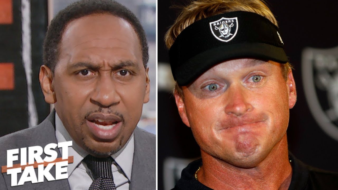Stephen A. rips Jon Gruden for ‘unforgivable’ Khalil Mack trade | First Take