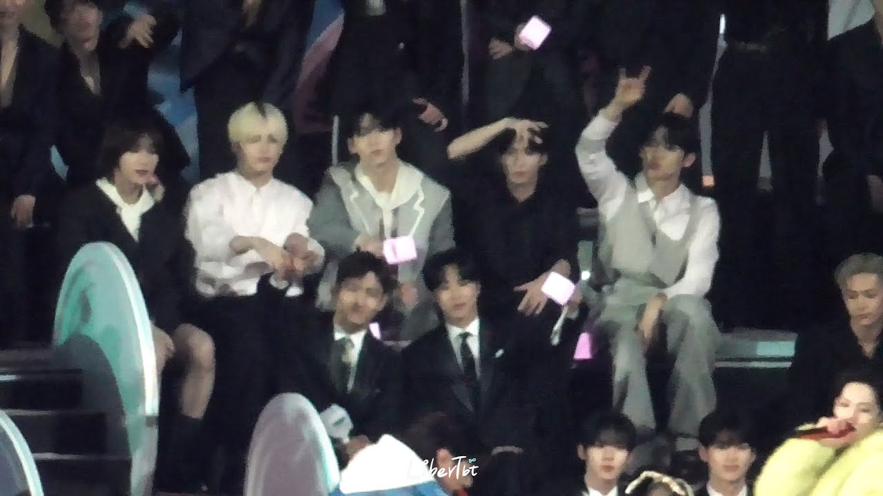 [Fancam] 231128 MAMA Awards JAPAN TXT Focus 대기석～ending