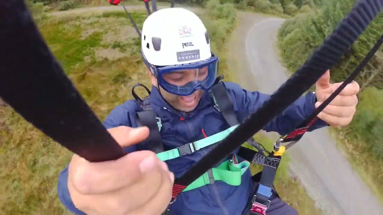 The World's Fastest Zip Line how is it @phoenix rope jump in #wales #zipworld