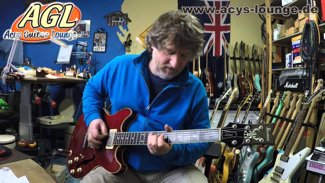 AGL Ibanez Artist H&auml;ussel 1959 & Ultimate Split Wiring