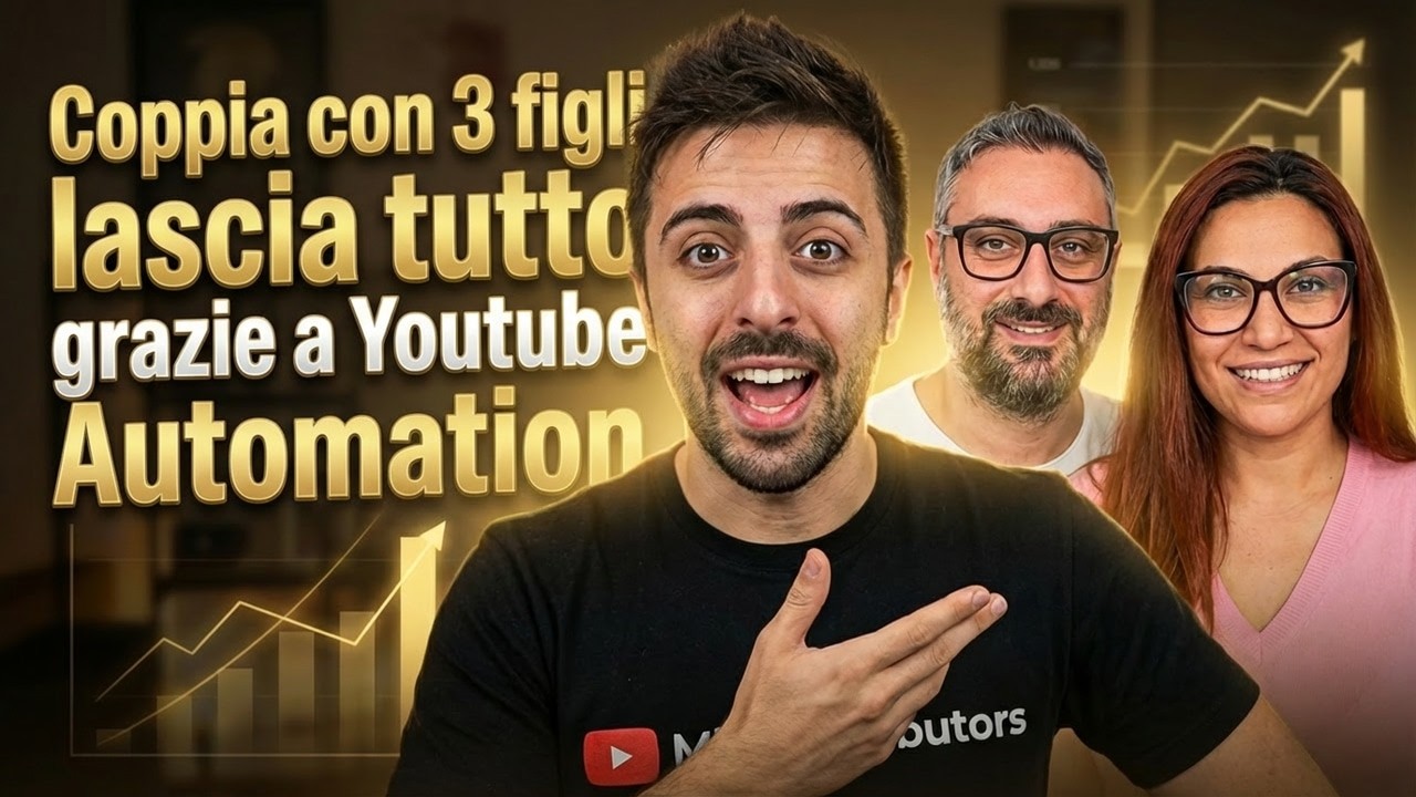 Abbiamo lasciato il lavoro grazie a Youtube Automation