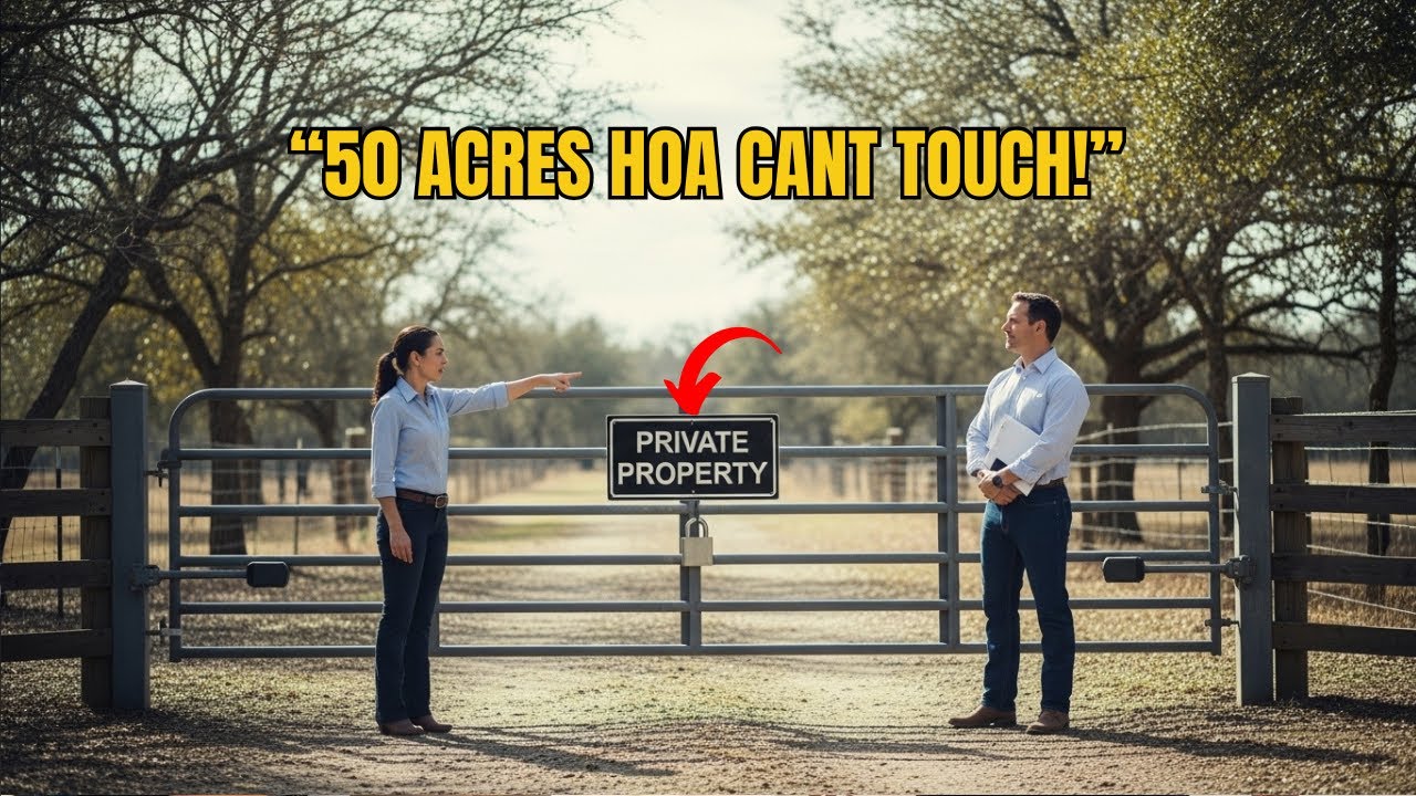 Karen Lost It When I Bought 50 Acres Outside the HOA — My Locked Gate Blocked Her Forever