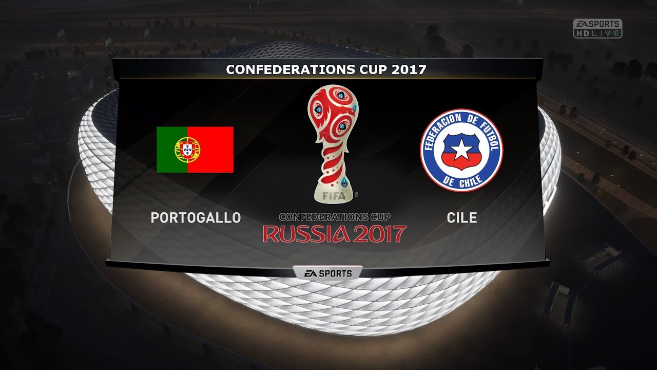 PORTUGAL VS CHILE - CONFEDERATIONS CUP 2017 - 28/06/2017 |FIFA 17 Predicts by Pirelli7