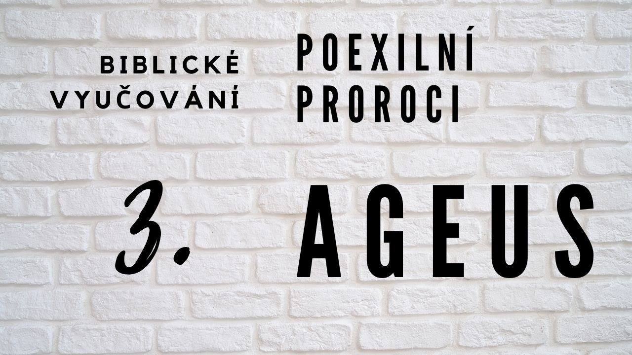 6.5.2020 - Ludvík Tvrdý - Ageus #3