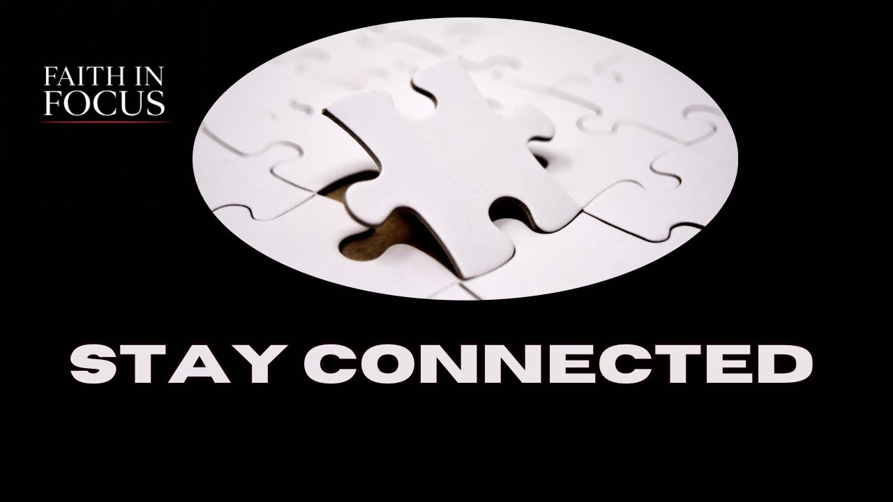 You Can&rsquo;t Win Spiritually If You&rsquo;re Disconnected