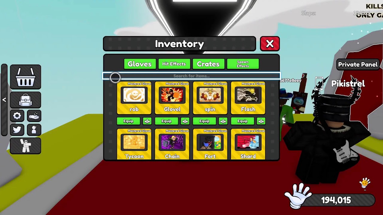 Slap battles stream Friend me to join