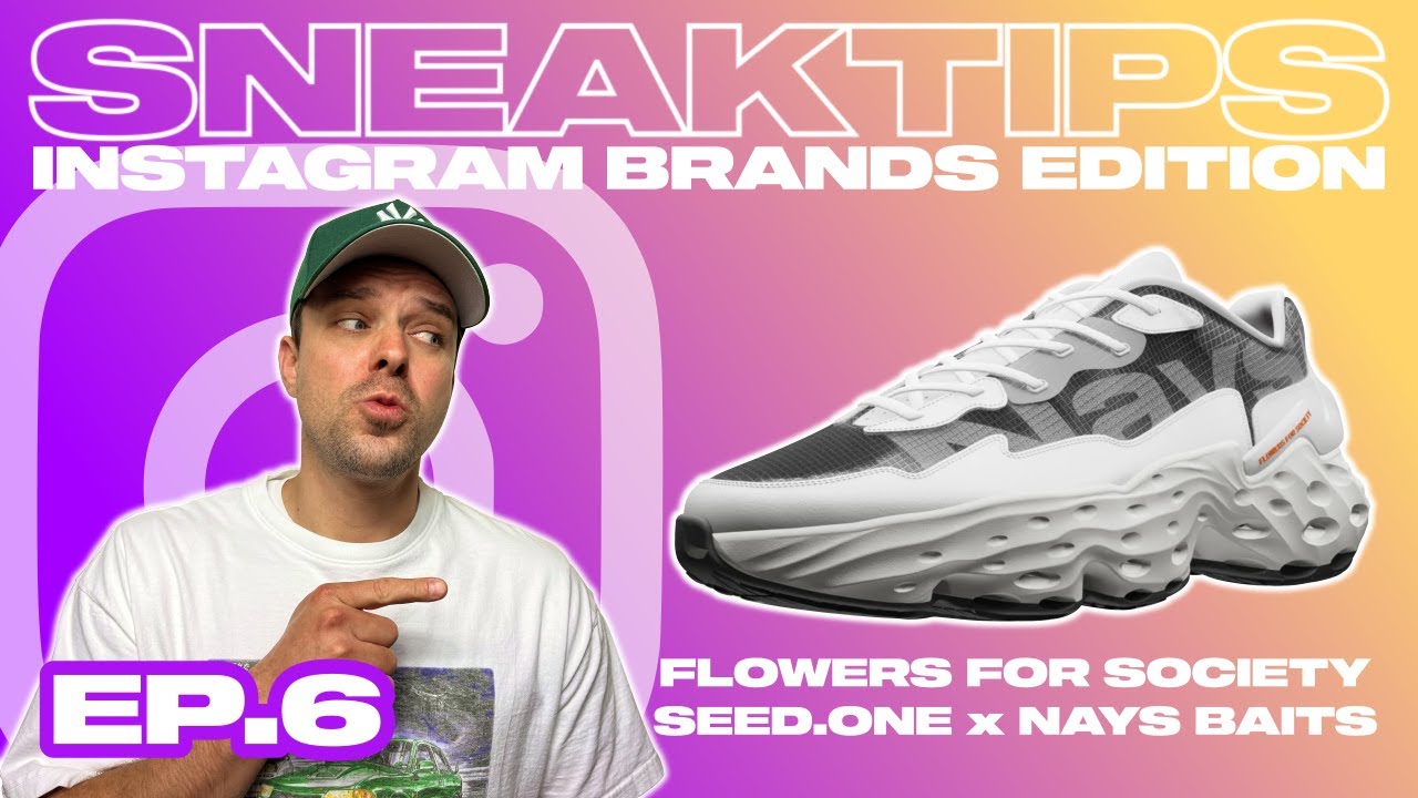 Instagram Кроссовки Цветы для общества SEED.ONE