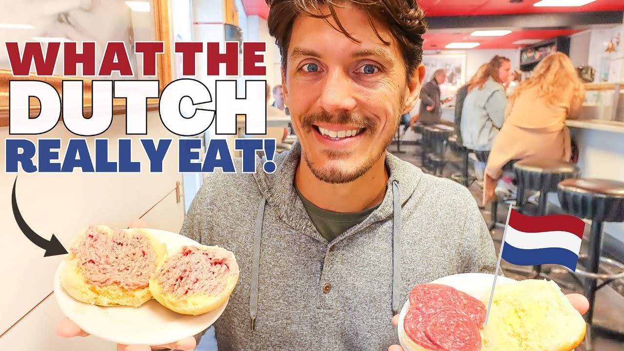 Amsterdam Food Tour With a Local! 🇳🇱 (What to Eat & Where!)