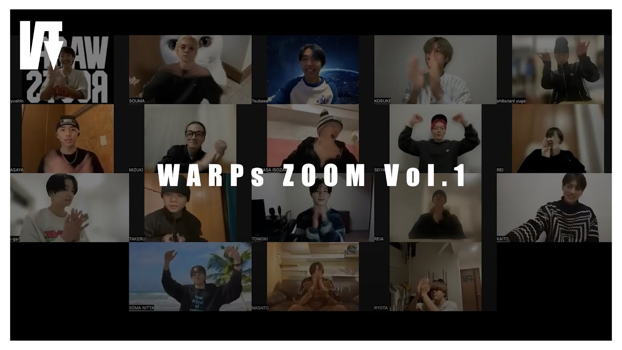 WARPs ZOOM 1/2｜WARPs ROOTS｜Off-Season